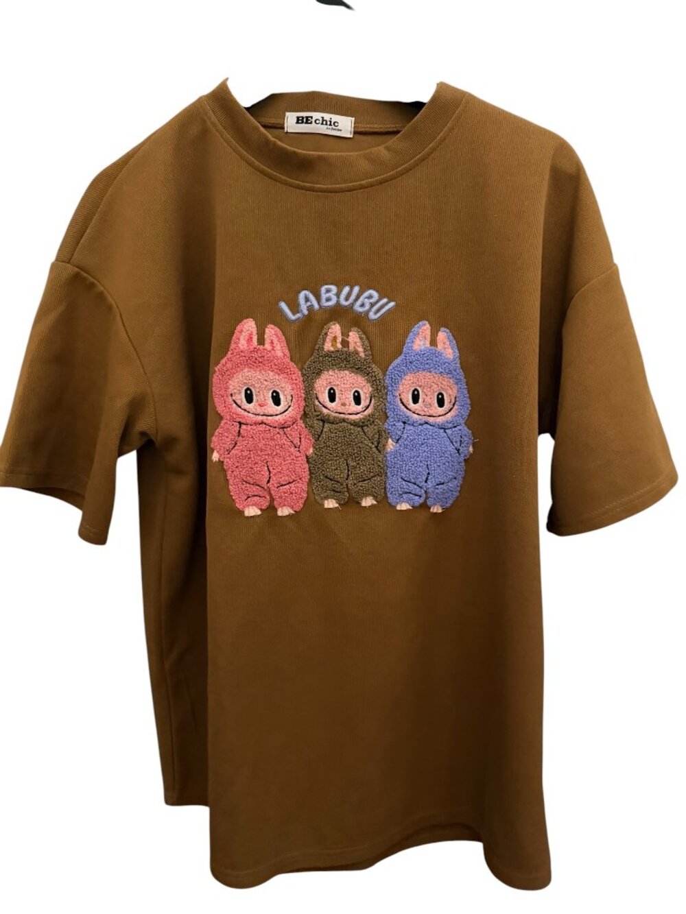 Labubu shirt & shorts set (M-L/used once)